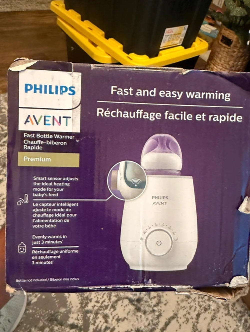 Philips Avent Premium Fast Baby Bottle Warmer with Smart Sensor Control